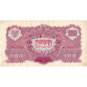 Polska - 100 Złotych 1944 * obowiązkowe Seria MB