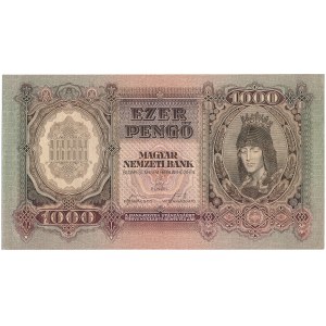 Hungary - 1000 Pengö 1943 (1944) * P116