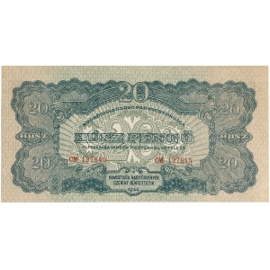 Hungary - 20 Pengö 1944 * PM6b - Soviet occupation.