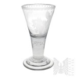 I RP - Glass with Coat of Arms of Gozdawa & Drogoslav (Variety).
