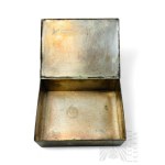 Norblin Warsaw, 20th c. - Plated Patriotic Casket with the Eagle in the Crown