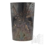 Tsarist Russia - Silver (0.875) Silver Glass 1942