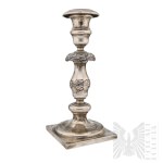 Karol Filip Malcz, 1855, Warsaw - Silver Candlestick, Silver 875