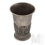 [RADZIWI£] Silver Cup with Trump Coat of Arms - Vienna 1804 (?).