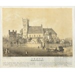 Napoleon ORDA (1807-1883), - Grafická karta z alba Pohledy na Poznaňské vévodství a Západní Prusko: Středa, zámek
