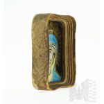 Marta Podoska-Koch (1905-2003) - Miniature of Our Lady of Ostra Brama (Vilnius), Mixed Technique on Glass