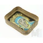Marta Podoska-Koch (1905-2003) - Miniature of Our Lady of Ostra Brama (Vilnius), Mixed Technique on Glass