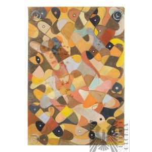 Jacenty Wojcik (1940-2018), - Composition, Pastel on Paper