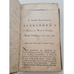 LAWBOOK No. 1-11, Volume I-II USTAWA KONSTYTUCYINA KRÓLESTWA POLSKIEGO, Warsaw 1815