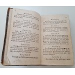 LAWBOOK No. 1-11, Volume I-II USTAWA KONSTYTUCYINA KRÓLESTWA POLSKIEGO, Warsaw 1815