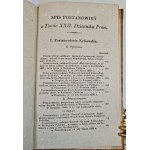 DZIENNIK PRAW nr 74-78, tom 22 [Polnisch und Russisch] Warschau 1838