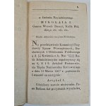 DZIENNIK PRAW nr 61-63, tom 17 [jęz. polski i rosyjski] Warszawa 1835