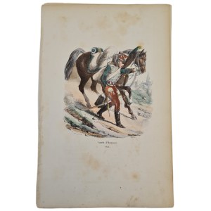 [VERNET] GARDE d'HONNEUR 1814/ HONORARY GUARD 1814 graphic.