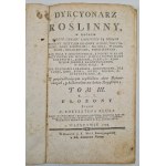 KLUK Krzysztof - DICTIONARY OF PLANTS volume I-III, Warsaw 1786-88 beautiful piece!