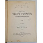 Höffding Harald - History of modern philosophy from the end of the Renaissance to the present day TOM II, Warsaw 1910