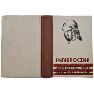 ROŚCISZEWSKA Janina - PANIENOCZKA cover and illustrations drawn by Roman Wyłcan, wyd.1934