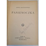 ROŚCISZEWSKA Janina - PANIENOCZKA cover and illustrations drawn by Roman Wyłcan, wyd.1934