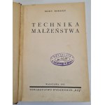 BORDEN Mary - TECHNIQUES OF MARRIAGE, ed.1935