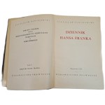 PIOTROWSKI Stanislaw - DZIENNIK HANSA FRANKA Volume I, Issue 1 of 1956