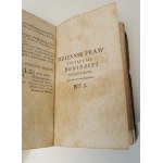 LAWBOOK No.1-4, Warsaw 1810 CONSTITUTIONAL STATUTE OF WARSAW X