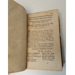 LAWBOOK No.1-4, Warsaw 1810 CONSTITUTIONAL STATUTE OF WARSAW X