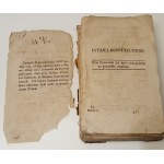 LAWBOOK No.1-4, Warsaw 1810 CONSTITUTIONAL STATUTE OF WARSAW X