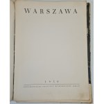 WARSZAWA [FOTOGRAFIE] Okładka Jan Marcin Szancer Spółdzielczy Instytut Wydawniczy KRAJ Warszawa 1950.