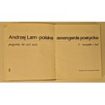 LAM Andrzej - POLSKA AWANGARDA POETYCKA Tom. I-II Wydanie 1