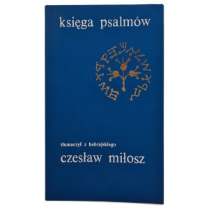 Czeslaw Milosz - The Book of Psalms, Paris 1982