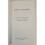 Czeslaw Milosz - The Book of Psalms, Paris 1982