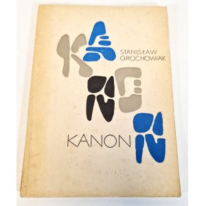 GROCHOWIAK Stanisław - KANON Ausgabe 1