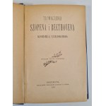 UJEJSKI Kornel - Tłomaczenia Szopena i Beethovena, Przemówienia..., ed.1893