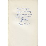BRZĘKOWSKI Jan - Déplacement du Paysage [první vydání Bagnols-sur-Cèze 1973] [AUTOGRAF A DEDIKACE].