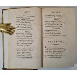 BRODZIŃSKI Kazimierz - PISMA Tom I Rozne Poezye, wyd.1821 [rytiny].