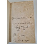 MALCZEWSKI, ZALESKI, GOSZCZYŃSKI - POEZJE CYKL UKRAIŃSKI / CYCLE UKRAINIEN w j. francuskim, wyd.1878 Nice