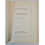 MICKIEWICZ Adam - POETIES, Edition 1 of 1956
