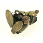 Figurka rycerza, metaloplastyka M.A. Nowakowscy, Warszawa l. 60. XX w. (122)