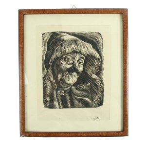 Pawel STELLER (1895-1974), Silesian Woman from Rybnik, [21x17 cm] (358)