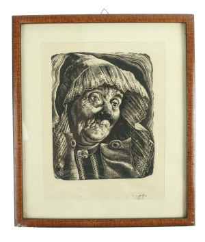 Paweł STELLER (1895-1974), Ślązaczka z Rybnickiego, [21x17 cm] (358)