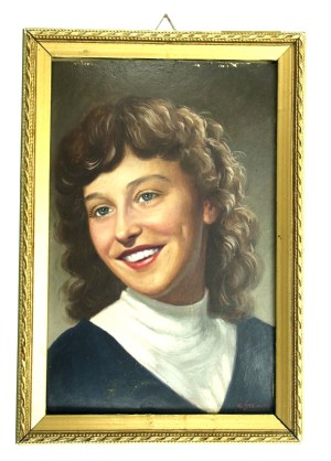 Konstanty SZEWCZENKO (1910-1991), Portret dziewczyny, [20x13 cm] (360)