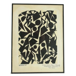 Kazimierz OSTROWSKI (1917-1999), Characters, 1965, [20x14 cm] (423)