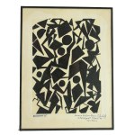 Kazimierz OSTROWSKI (1917-1999), Postacie, 1965, [20x14 cm] (423)