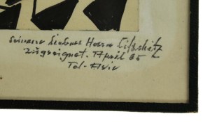 Kazimierz OSTROWSKI (1917-1999), Postacie, 1965, [20x14 cm] (423)