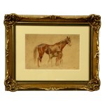 Franciszek ZAJCHOWSKI (1860-1923), Horses, 1907 (518)