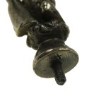 Figure of a young hunter, bronze 19th century (126)