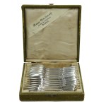 Set of cutlery crest Jasienczyk. Total 11 pieces. (130)