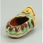 Hutsul boot, ceramics,Pokuttya, 1st half of 20th century. Borderlands (159)
