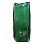 Wieslaw SAWCZUK (1933 - 1999), Triangular vase, green (177)