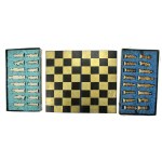 Chess in a box, China, early 20th century. (195)