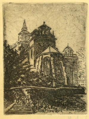 Barbara ŁADA-STRASBURGER (1904-1959), Kościół św. Anny w Warszawie (232)